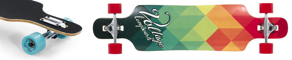 Drop-thru deska pro longboard